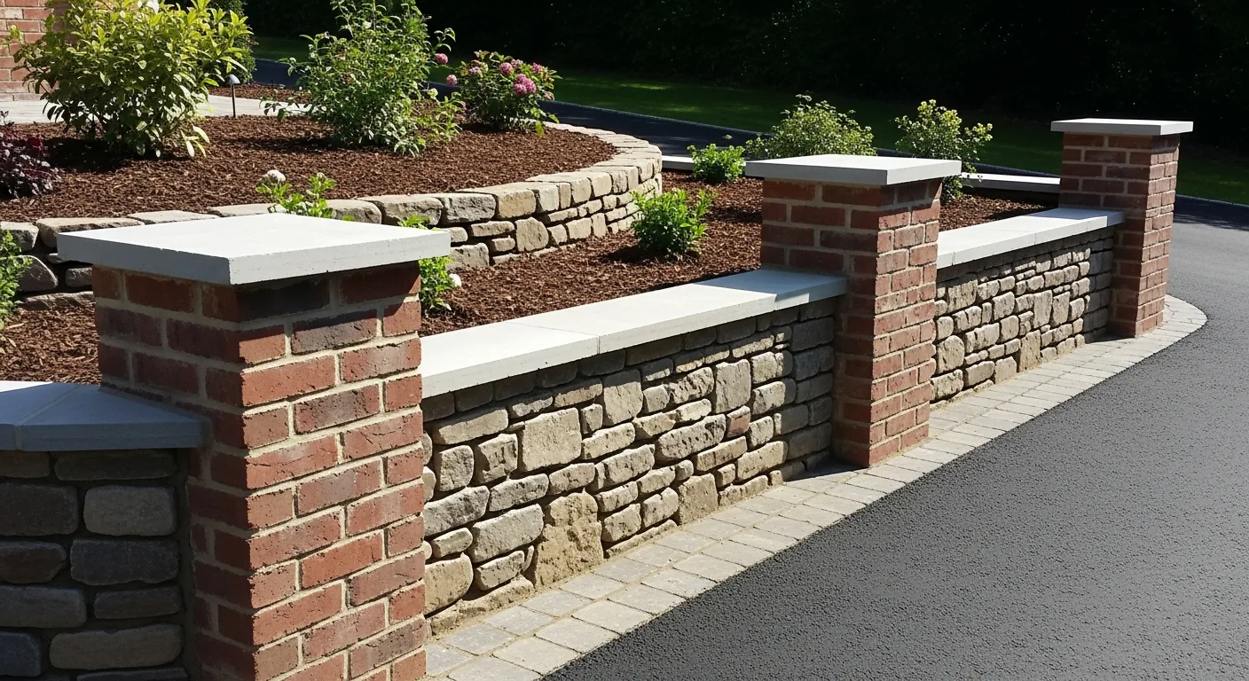 Garden wall ideas and designs for Irish homes